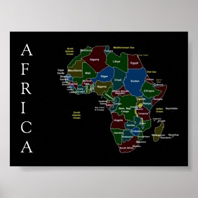 Africa Poster by Bilen