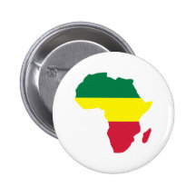 Africa Reggae Pinback Buttons