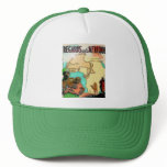 AFRICA RETRO MAP MESH HAT