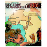 AFRICA RETRO MAP t-shirts