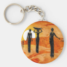 Africa retro vintage style gifts 35 key chain