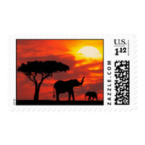Africa Safari Postage