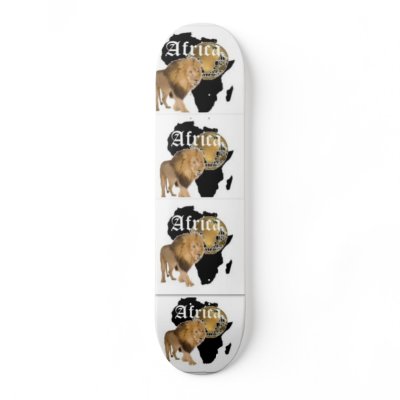 Africa Skateboard by AFRICANKOKO