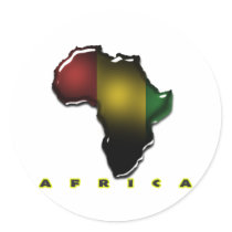 Africa Sticker