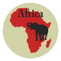 Africa Sticker