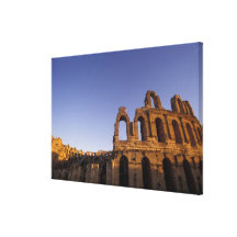 Africa, Tunisia, El Jem. Ruins of a Roman 2 Gallery Wrapped Canvas