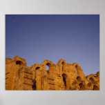 Africa, Tunisia,  El Jem. Ruins of a Roman Posters