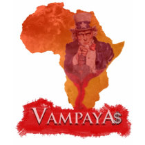 Africa Vampayas t-shirts by omassore Africa Vampayas t-shirts