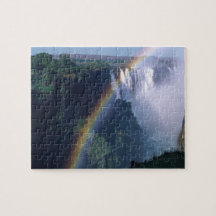 Africa, Zimbabwe. Victoria Falls Jigsaw Puzzle