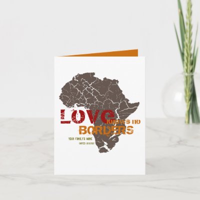 African Adoption - Announcement Cards