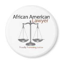 African America Lawyer Magnets
