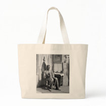 African American Accordion Player, 1941 Tote Bag