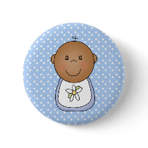 African American Baby Boy buttons by new_baby African American Baby Boy buttons