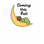 African American Baby on Moon Fall t-shirts