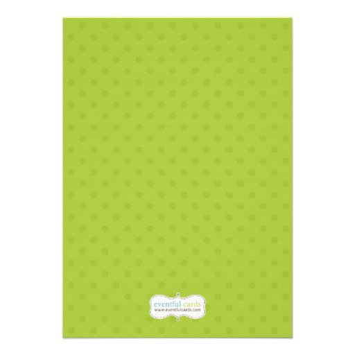 African American Baby Shower Unisex Green Zebra Announcement