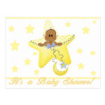 African American Baby Star is Born Postcard