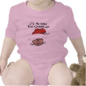 African American Baby's 1st Christmas t-shirts