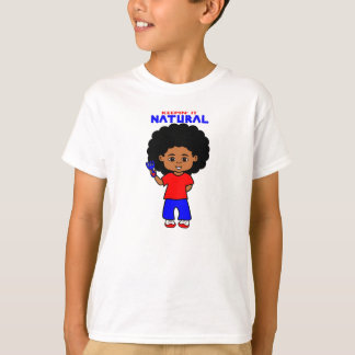 afro pick t shirt