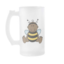 African American Bumble Bee Baby Coffee Mugs