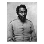 African American Civil War Soldier, 1861 Post Card