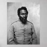 African American Civil War Soldier, 1861 Print