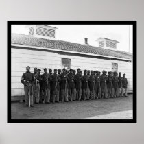 African American Company E 1865 Print
