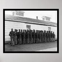 African American Company E 1865 Print