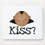 African American Dracula Kiss Mouse Mats