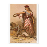 African American dying - Civil War image 1863 Postcards
