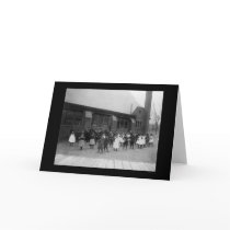 African American Elementary School Kids 1900 cards