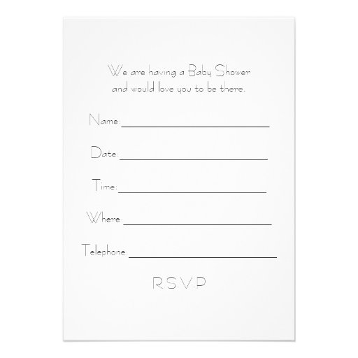 African American Elf Baby Shower Pregnantcy Announcements