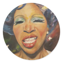 African American Fine Art Sticker