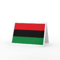African American Flag Greeting Card cards