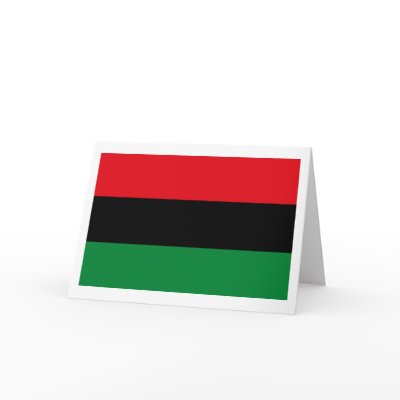 African American Flag Greeting Card by FlagTshirts