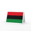African American Flag Greeting Card