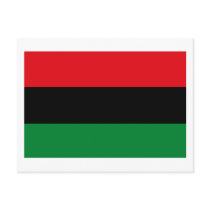 African American Flag Postcard