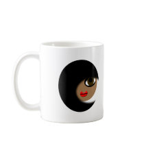 African American Girl Apparel! Coffee Mugs