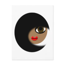 African American Girl Apparel! postcards