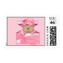 African American Girl  Postage Stamp