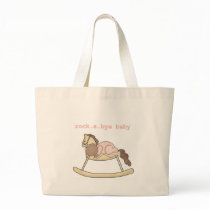 African American Girl Rocking Horse bags