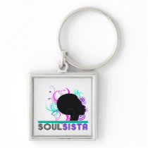 African American Keychain