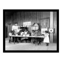 African American Kindergarten in Hampton, VA 1899 posters