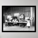 African American Kindergarten in Hampton, VA 1899 Posters