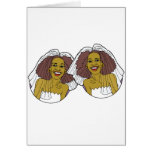 African-American Lesbian Wedding Card