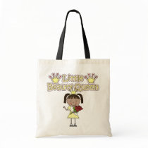 African American Little Beauty Queen Tote Bags