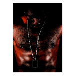 African American Man business cards