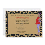 African American Mom Baby  Shower Invitation