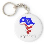 African American Pride keychains