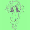 AFRICAN AMERICAN SEXY PIN UP GIRL T SHIRT