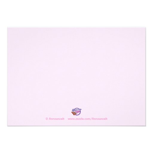 African American Sleeping Angel Shower Invitations